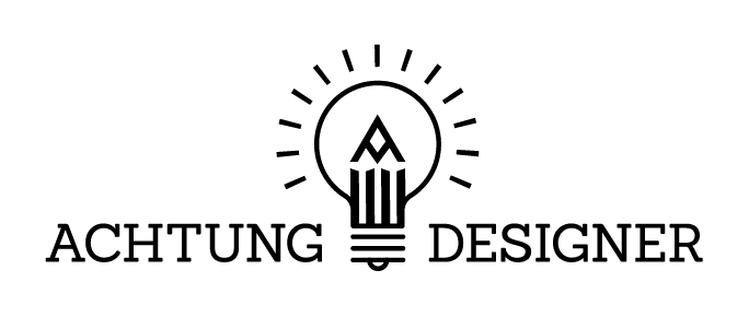Achtung Designer Logo